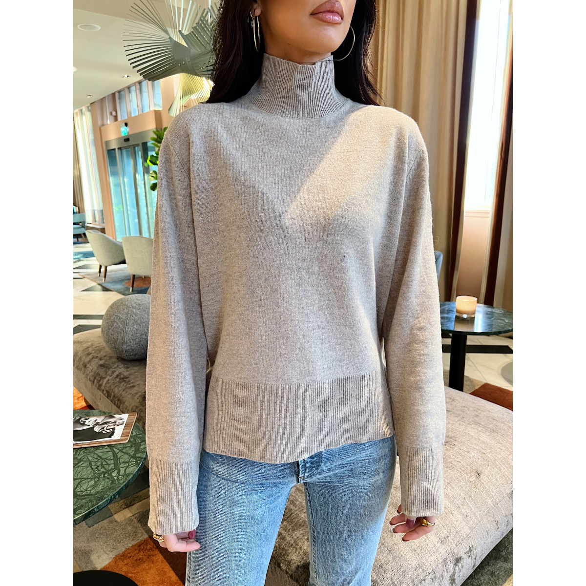 Mushy Knit Pullover Fungi Yas Seven Tønsberg