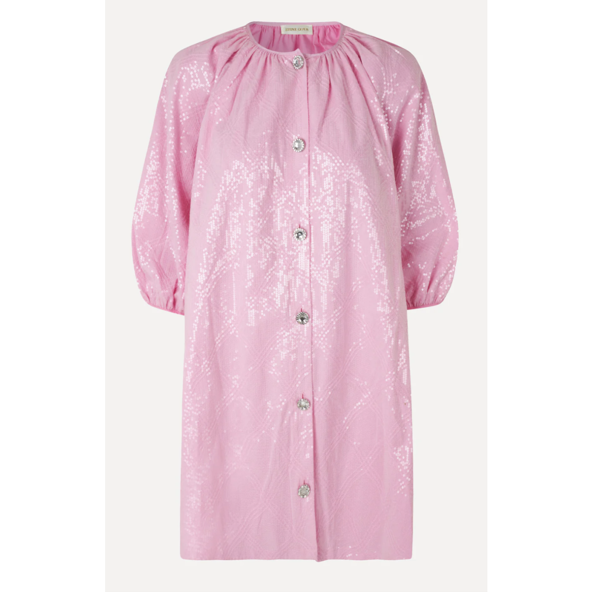 stine goya pink sequin dress Stine Goya Amelia, 1302 Sequin Dress size S