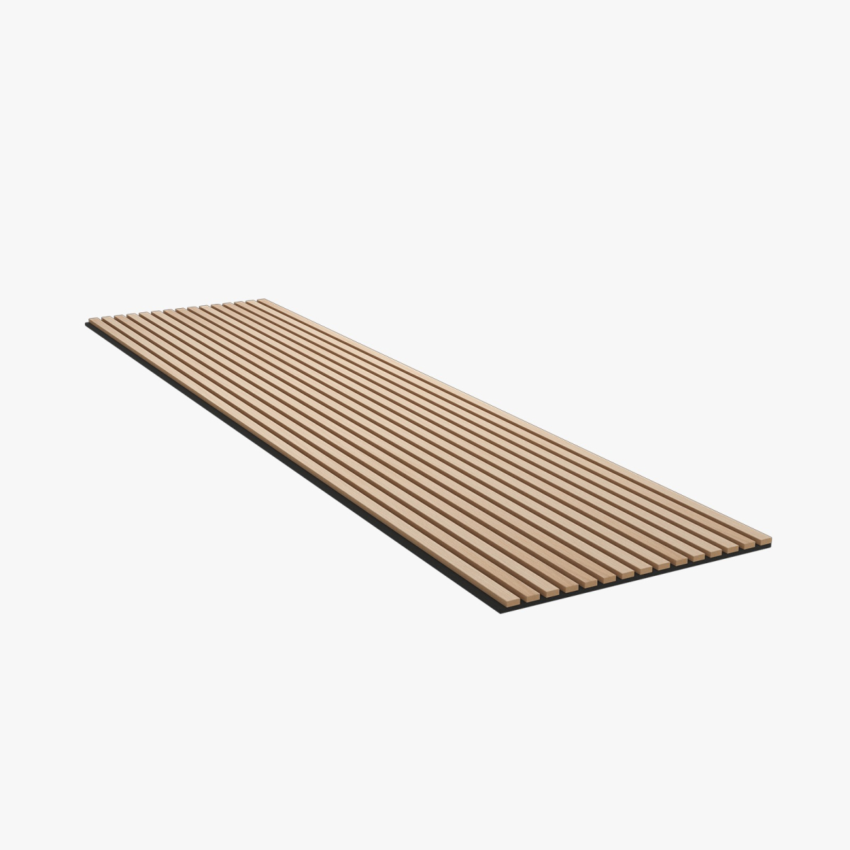Woodupp Akupanel 240 Klassisk eik (svart filt) - Lux Audio