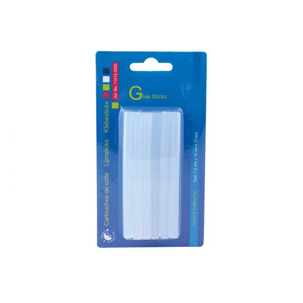 Limrefill til limpistol – 8mm x 10cm – 12stk AT