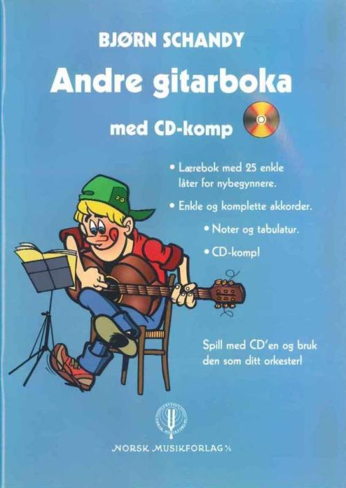 ANDRE GITARBOKA MED CD-COMP