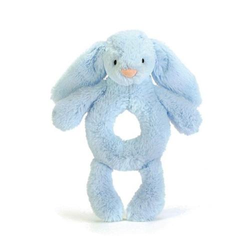 JELLYCAT - BASHFUL BUNNY RANGLE 18 CM BLUE