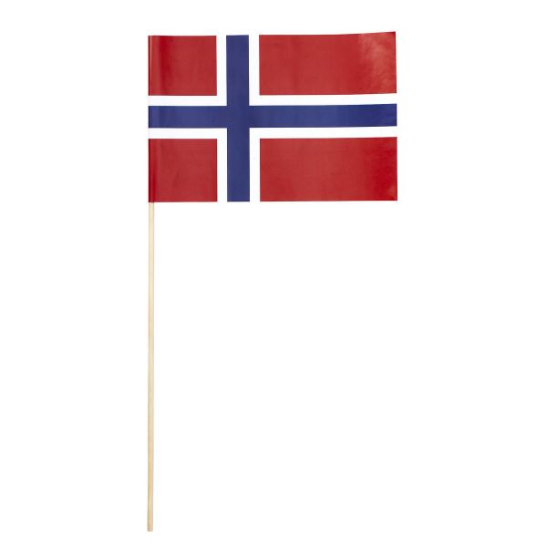 FLAGG PÅ PINNE NORGE 3 STK