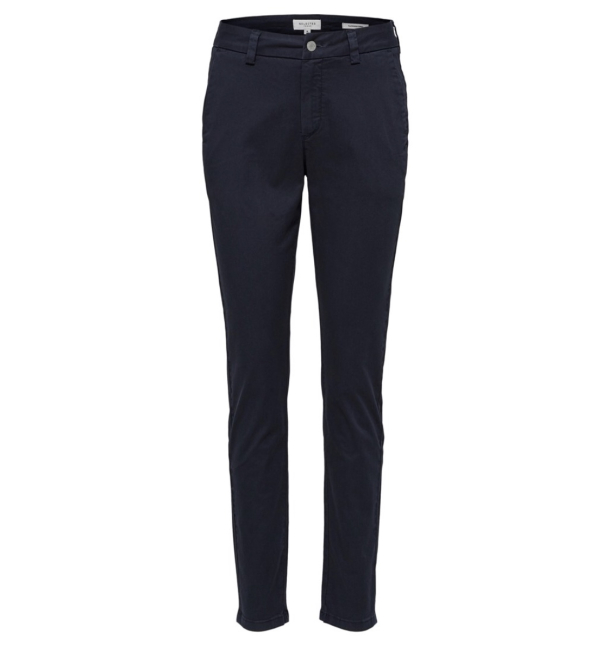 Megan Chinos - navy - Image 1