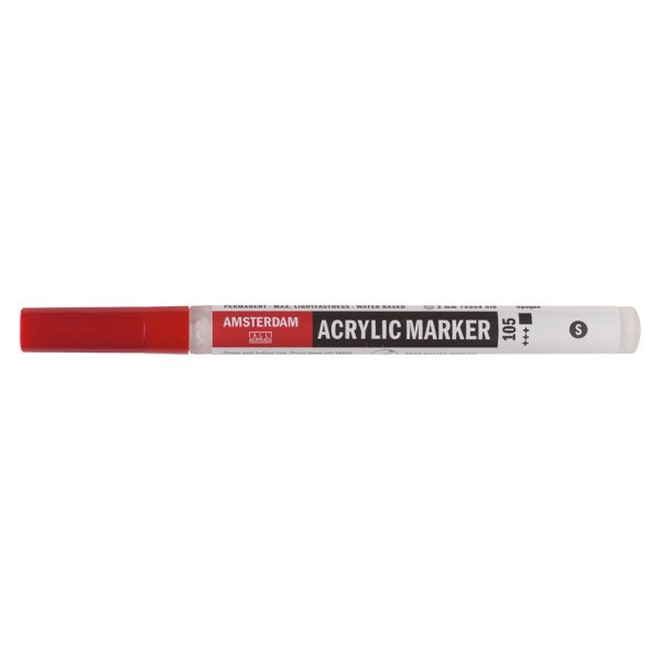 Amsterdam Marker 2mm – 105 Titanium white