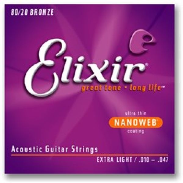 GITARSTRENGER AKUSTISK 010-047 ELIXIR