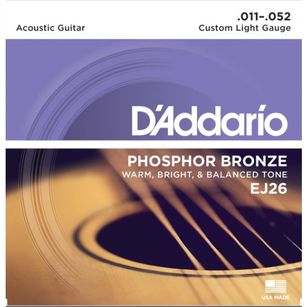 GITARSTRENGER 011-052 AK.GITAR EJ26