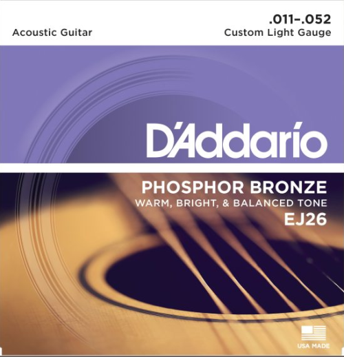GITARSTRENGER 011-052 AK.GITAR EJ26
