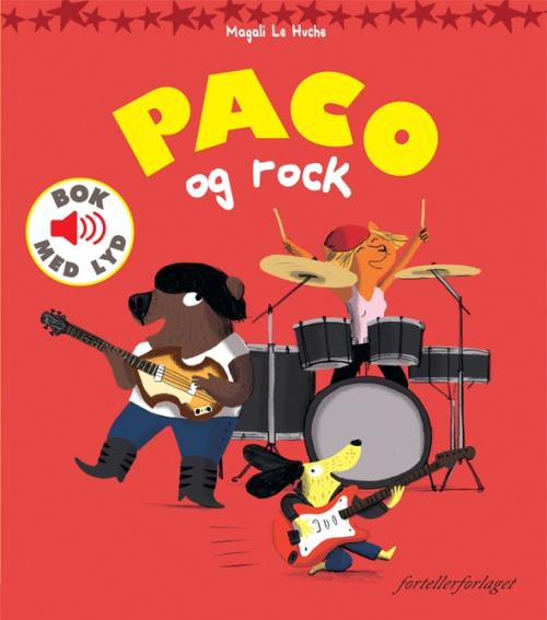 BARNEBOK MED LYD - PACO OG ROCK