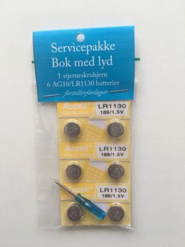 Bok med lyd | Servicepakke