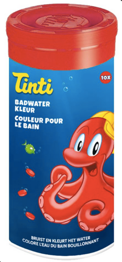 TINTI - BADEFARGE 10-PK RØD