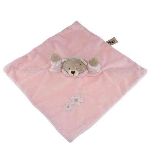 TINKA BABY - KOSEKLUT BAMSE ROSA 30X30 CM