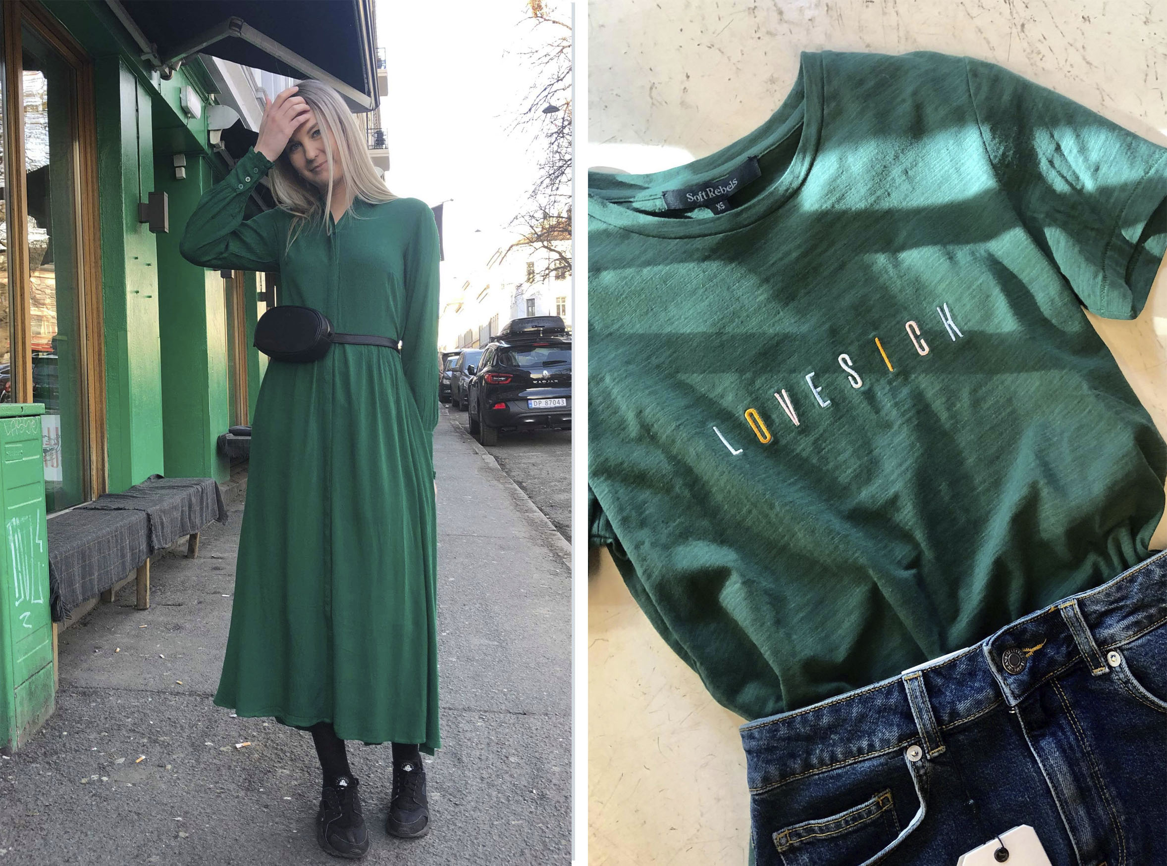 soft rebels thilde shirt dress