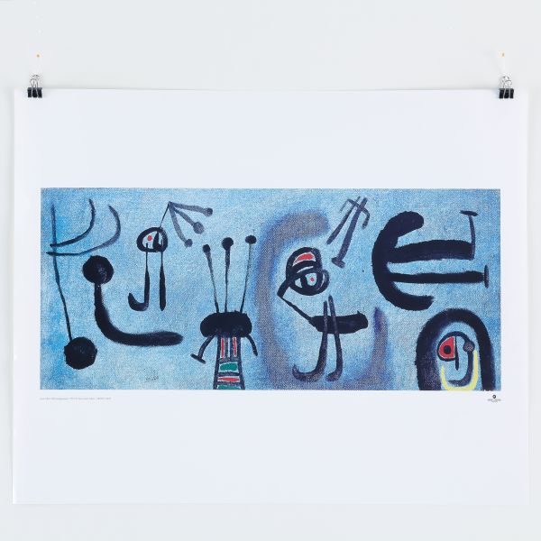 Joan Miró, Composition Bleue 