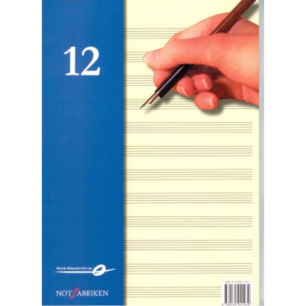 NOTEBLOKK 12 LINJER