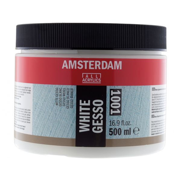 Amsterdam Gesso White 1001 – 500ml