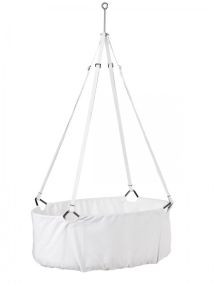 Leander | Classic™ Vugge (inkl. madrass) - Hvit 