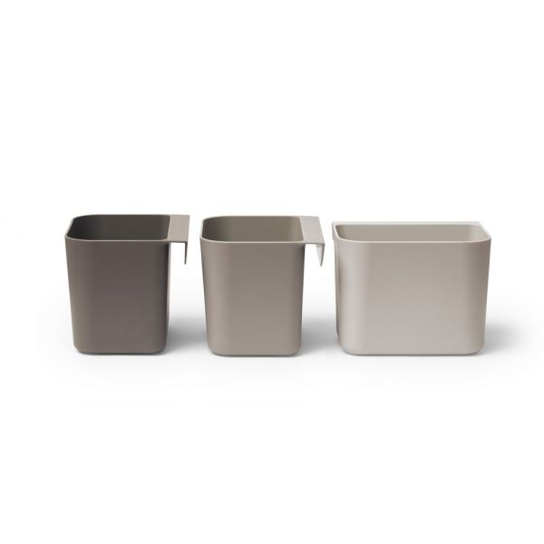 LEANDER - ORGANIZERS 3-PK CAPPUCCINO