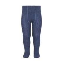 Cóndor | Strømpebukse Rib - Jeansblå (490)