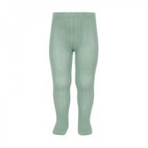 Cóndor | Strømpebukse Rib - Jade (704)