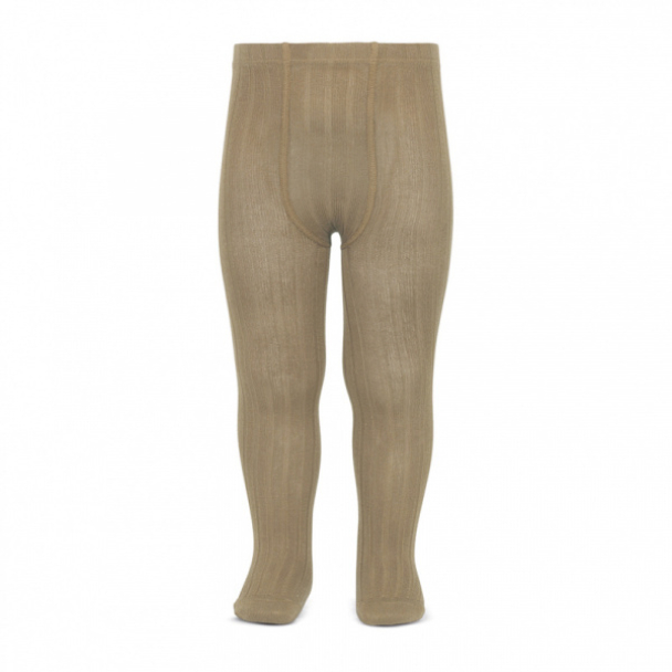 Strømpebukse Rib - Stone (331)
