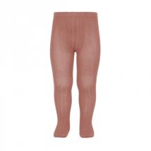 Cóndor | Strømpebukse Rib - Terracotta (126)