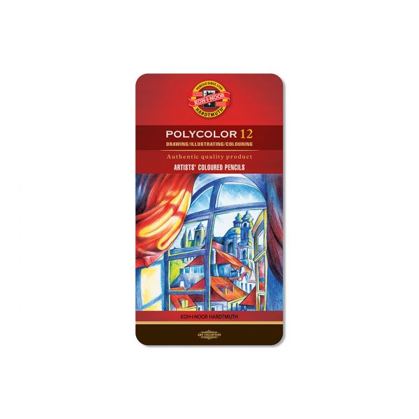KOH-I-NOOR POLYCOLOR ARTIST - SETT 12STK