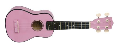 UKULELE MORGAN UK-100 M/BAG ROSA