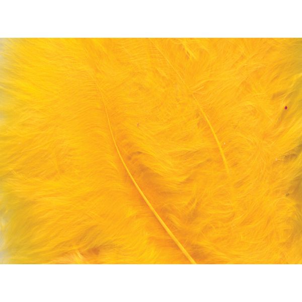 Fjær 15 stk Gul