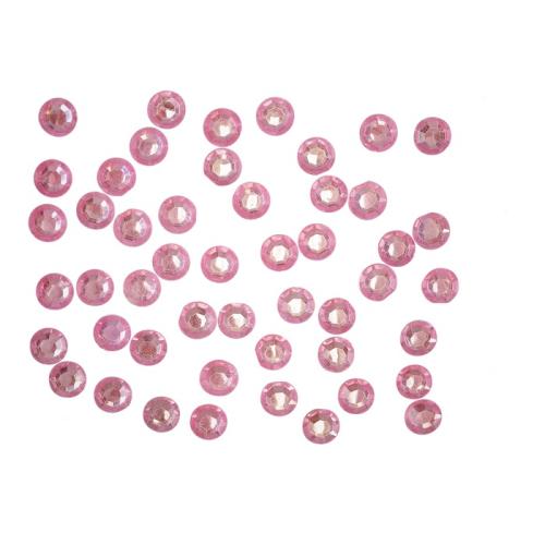Bordstrø diamant lys rosa 8mm 500stk