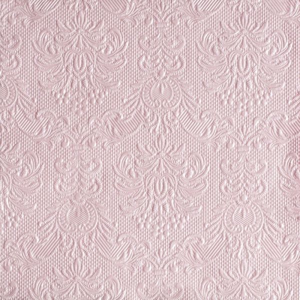 SERVIETTER MIDDAG ELEGANCE PEARL PINK