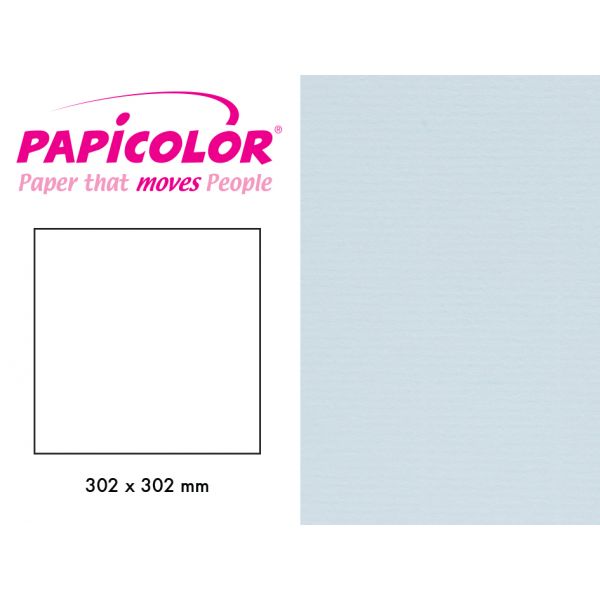 PAPICOLOR 302X302MM - 956 BABYBLÅ - 