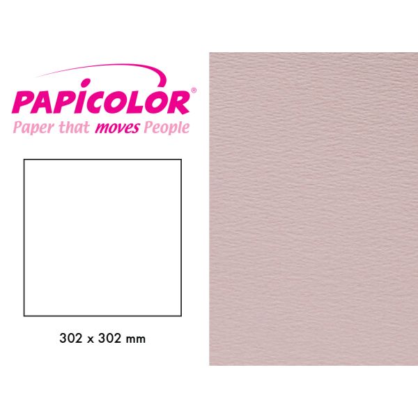 Papicolor 302x302mm – 922 Støvet rosa – 