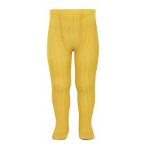 Cóndor | Strømpebukse Rib - Gul (630)