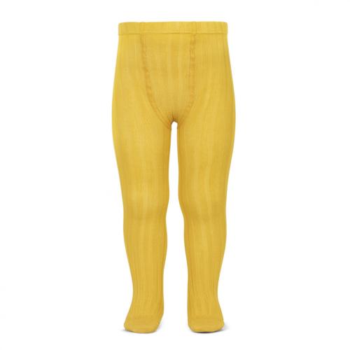 Cóndor | Strømpebukse Rib - Gul (630)