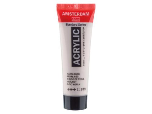 AMSTERDAM STANDARD 20ML - 819 PEARL RED