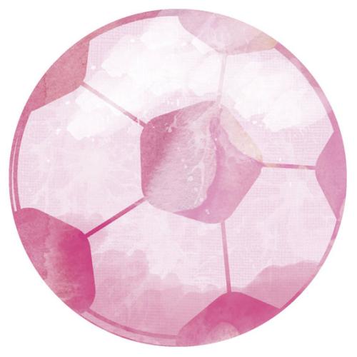 CUT-OUTS FOTBALL ROSA 20STK