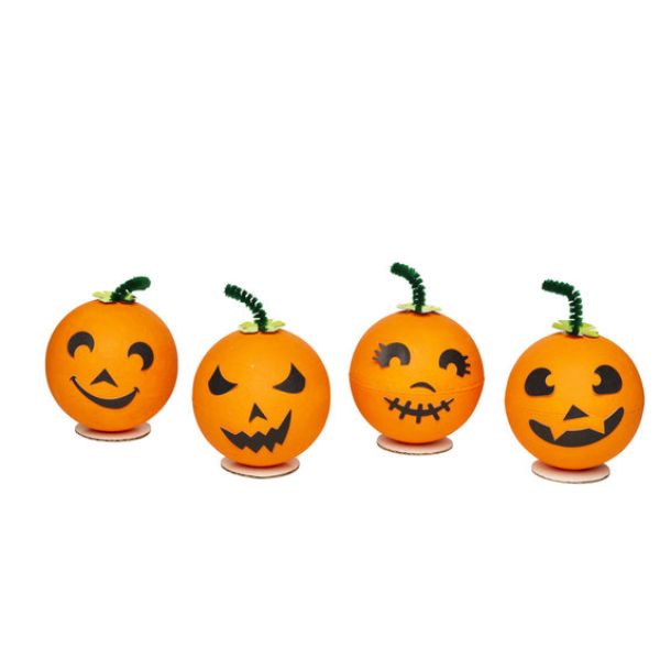 DIY KIT PARTY PUMPKINS 4 STK