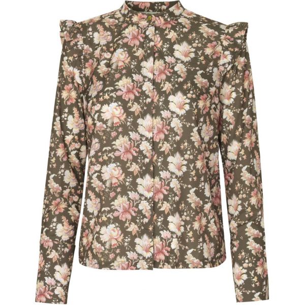 Leah flower shirt