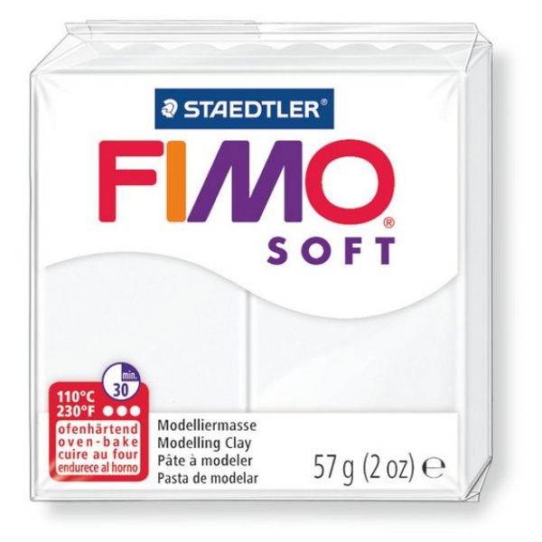 FIMO SOFT 57 G WHITE