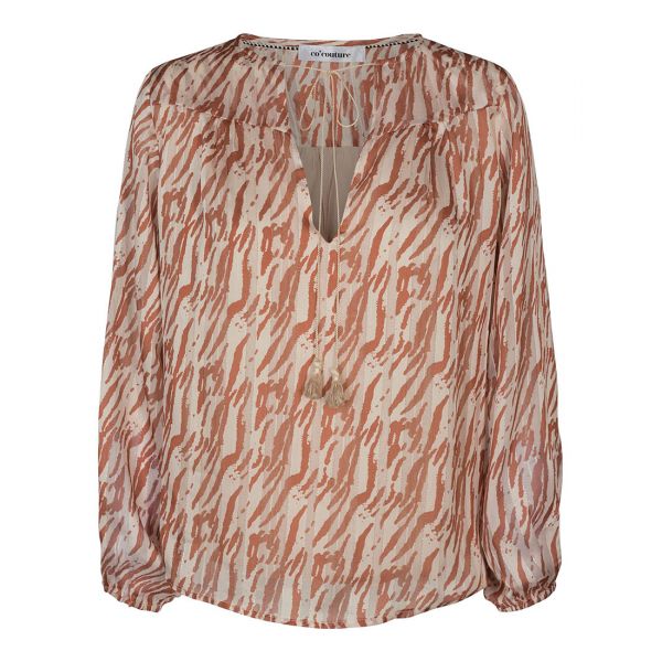 Golden Tiger Boho Blouse