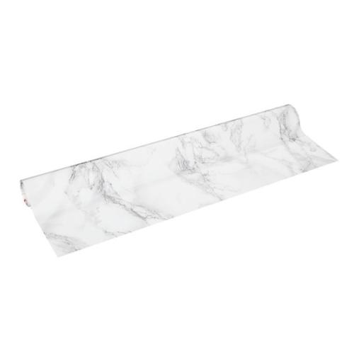 KONTAKTPLAST HVIT MARMOR 45 CM