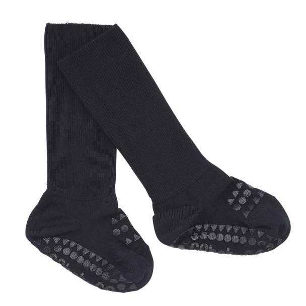 Non-Slip Socks Bamboo - Dark Blue - Image 2