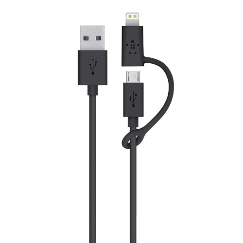 ACABLE MICRO USB + LIGHTNING CABLE
