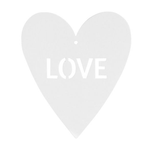 TAGS HEART LOVE 5 STK