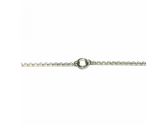 Sirkel - Sølvlenke armbånd