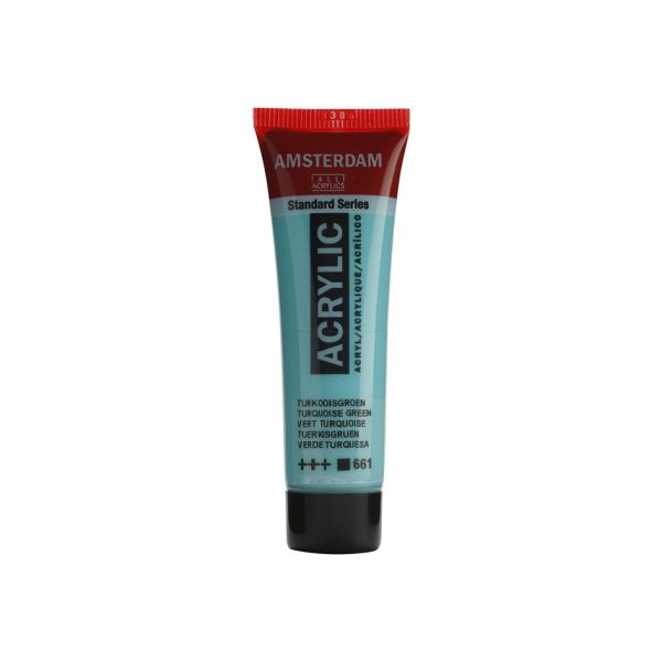 AMSTERDAM STANDARD 20ML - 661 TURQUOISE