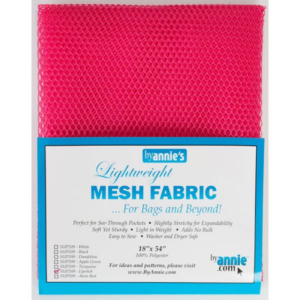 Mesh fabric rosa