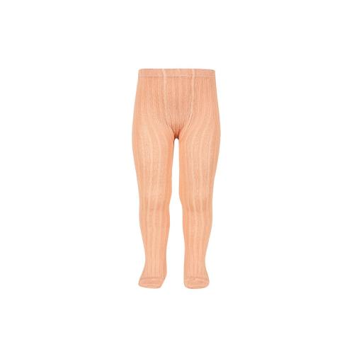 Cóndor | Strømpebukse Rib - Peach (623)