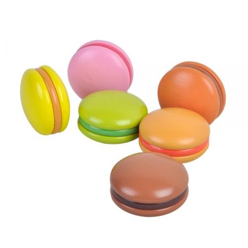 MAMAMEMO - LEKEMAT I TRE MAKRONER 6-PK